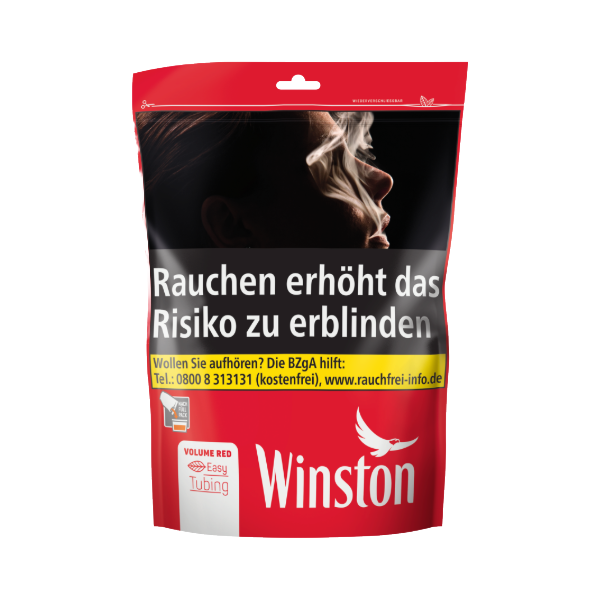 Winston Volumentabak Red Nachfüllbeutel 1 x 185g Tabak